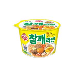 참깨라면 용기 12개입/컵라면