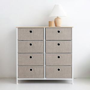 마켓비 NOVEN 패브릭 서랍장 8칸 800815