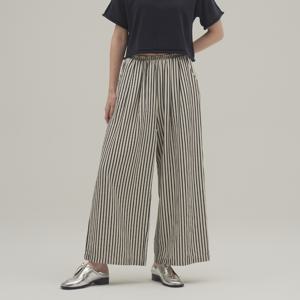 [신비][최초가99,000]스트라이프 코튼 와이드 밴딩 팬츠_SVPT240501