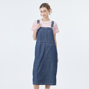 여성 데님 카펜터 오버롤 원피스 WO136TDOPZ58