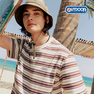 공용 스트라이프 숏슬리브 WO336TESSZ02