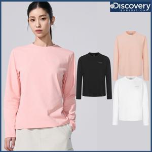 디스커버리 26SS 신상 봄 여성 기능성 라운드 긴팔티셔츠 DWRL44061 CJDTT