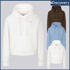 디스커버리 26SS 신상 봄 여성 스몰로고 후드티셔츠 DWHD44061 CJDTT