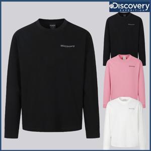 디스커버리 26SS 신상 봄 여성 스몰로고 긴팔티셔츠 DWRL46061 CJDTT