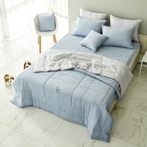 모달리플 솔레미오 블루[2온스] 퀼트이불 싱글/퀸