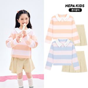 [택가:13.9만]스트라이프 맨투맨+ 큐롯 팬츠 세트 KL25902