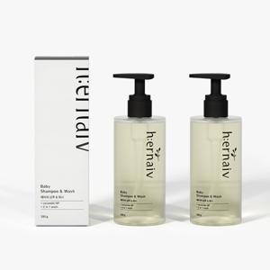 비건 베이비 샴푸&워시 2개세트 300gx2