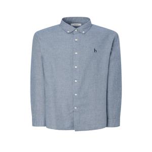 남성 [[24FW]] WHSH4D402N2 [반값[스테디셀러] 네이비 체크 면 긴팔캐주얼셔츠