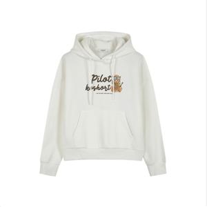 여성 코숏 더블니트 후드 티셔츠 PHF4TH2210