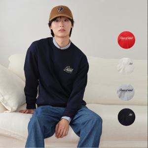 남성 더블니트 그래픽 맨투맨 티셔츠 PHF4TR1220