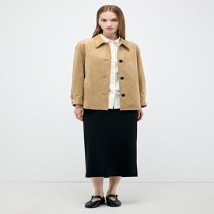 백 슬릿 H라인 롱 스커트 SWWSKQ12010