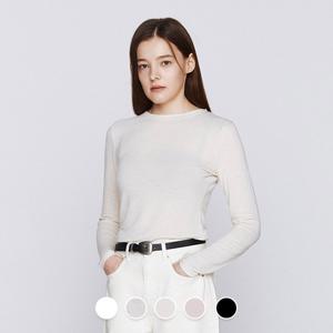 326507 여 시어 레이어드 긴팔티