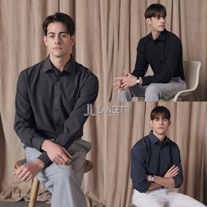 26SS 남성 솔리드 우븐 셔츠 3종_638007