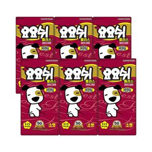 고흡수 강아지 배변패드 소형 플로랄와인향 50매 x 6개 세트