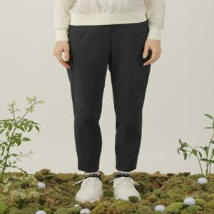 헤지스 골프 여성 [[25SS]] HWPA5A213N3 네이비 여성 봄 우븐 조거 팬츠