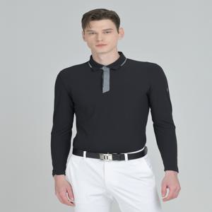 골프 [[25SS]] DGTS5A115BK [PREMIUM] 블랙 냉감 긴팔 카라티