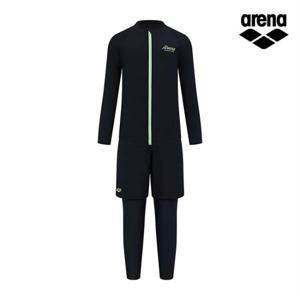 다이브인 아동 집업 래쉬가드 세트 A5BB1BS82BLK