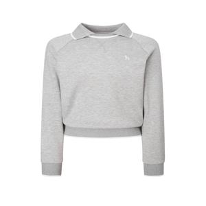 헤지스 골프 여성 [24FW] WWTS4C922G2 [스테디셀러]스트레치 스웻 긴팔 폴로티셔츠 (GRAY)