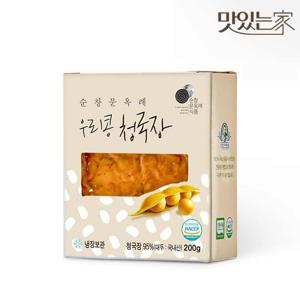 [체험행사]순창문옥례식품 우리콩 청국장200g 100%국내산