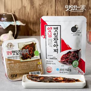순창문옥례식품 양념깻잎 장아찌 150g 파우치