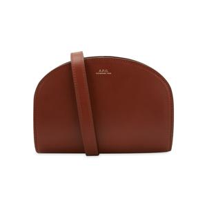 아페쎄 여성 하프문 브라운 크로스백 미니 PXAWV F61392 CAD