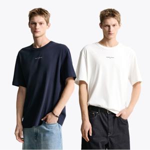 [정상가: 72000원] 타미진스 프론트 로고 티셔츠 2종 택1 (T32F6TTO02TML1)