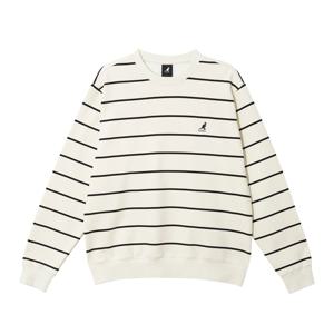 에센셜 스트라이프 스웨트셔츠 1802 오프화이트