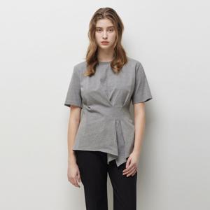 [최초가 138000] 제리 JERSEY 턱 꼬임 티셔츠_SATSE3631LG