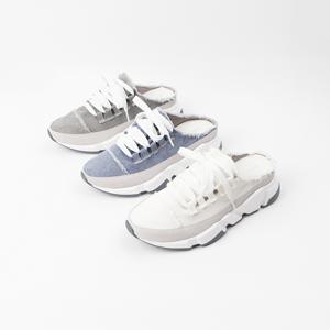 신난다슈 여성 블로퍼 단화 4cm 키높이 뮬 스니커즈 운동화 슬리퍼 MRO253177