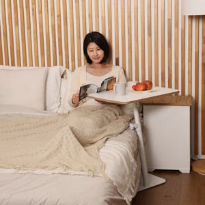 슬라이딩 패드 이동형 높이 조절 사이드 테이블 FS1