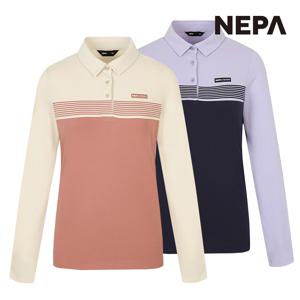 여성 마운틴 코트나 스트라이프 폴로티_7J65201