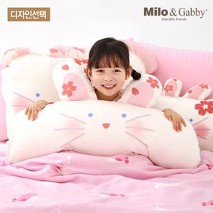 동물 롱베개 2+1(커버2개+솜1)