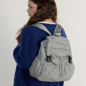 질 바이 질스튜어트 JLBA4F791G2 [조던] 그레이 셔링 플랩 백팩