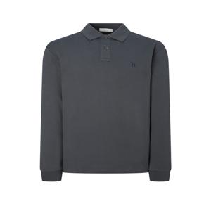 남성 [[24FW]] WHTS4C302CG [반값[스테디셀러] 차콜그레이 단색 면 긴팔카라티셔츠