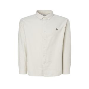 남성 [[24FW]] WHSH4D402I1 [반값[스테디셀러] 베이지 체크 면 긴팔캐주얼셔츠