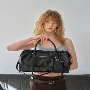 아떼 바네사브루노 액세사리 [[26SS]] AABA6E730BK [FRILL] 프릴체인 블랙 듀프스킨 토트백 M