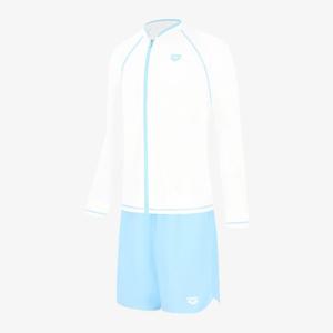 웨이비 레귤러핏 집업 래쉬가드 세트A6BM1PC01WHT