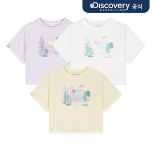 [디스커버리] 여아 그래픽 반팔티셔츠 3종 택1
