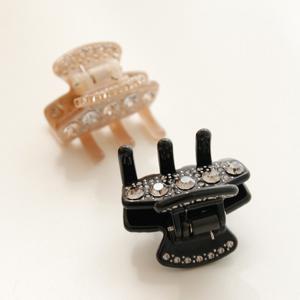 화이트큐빅 포인트 미니 집게핀 Bh0889