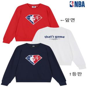 NBA 75주년 빅로고 맨투맨 N221TS142Z