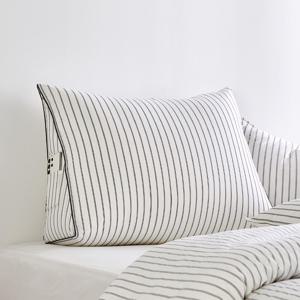 퓨어코튼 심리스 60수 고밀도 삼각 등쿠션