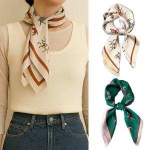 에퀴스 방도 스카프 포인트 연출