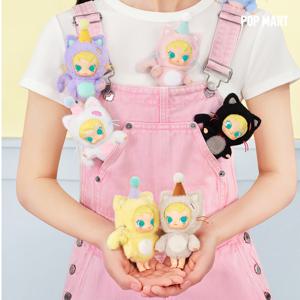 (1개입)베이비 몰리 주머니 속 친구들 시리즈 인형 키링