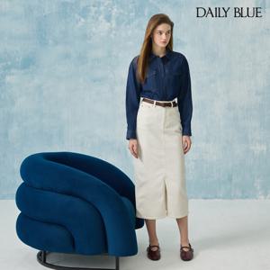 [론칭가59,900원] 데일리블루 데님스커트 1종(아이보리)