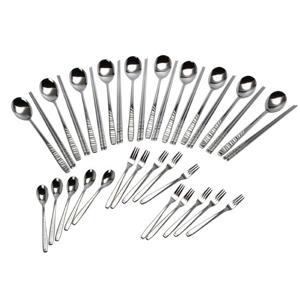 골든벨 무지개 샌딩수저 종합 26P 세트