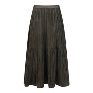 벨벳 플리츠 밴딩 스커트_DZ4WS091