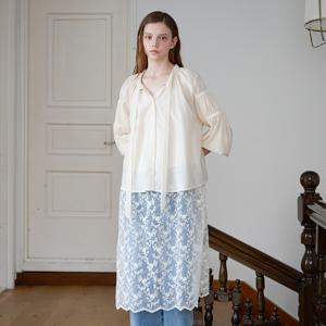 [정가259,000]타이넥 블라우스&레이스 슬립SET 원피스 OW5SO2140