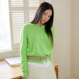 [정가159,000]울혼방 콩단추 컬러가디건 OK6SD1730