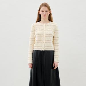 [정가279,000]단작 배색 나비사 가디건 OK6SD1740