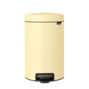페달휴지통 뉴아이콘 12리터 - 멜로우옐로